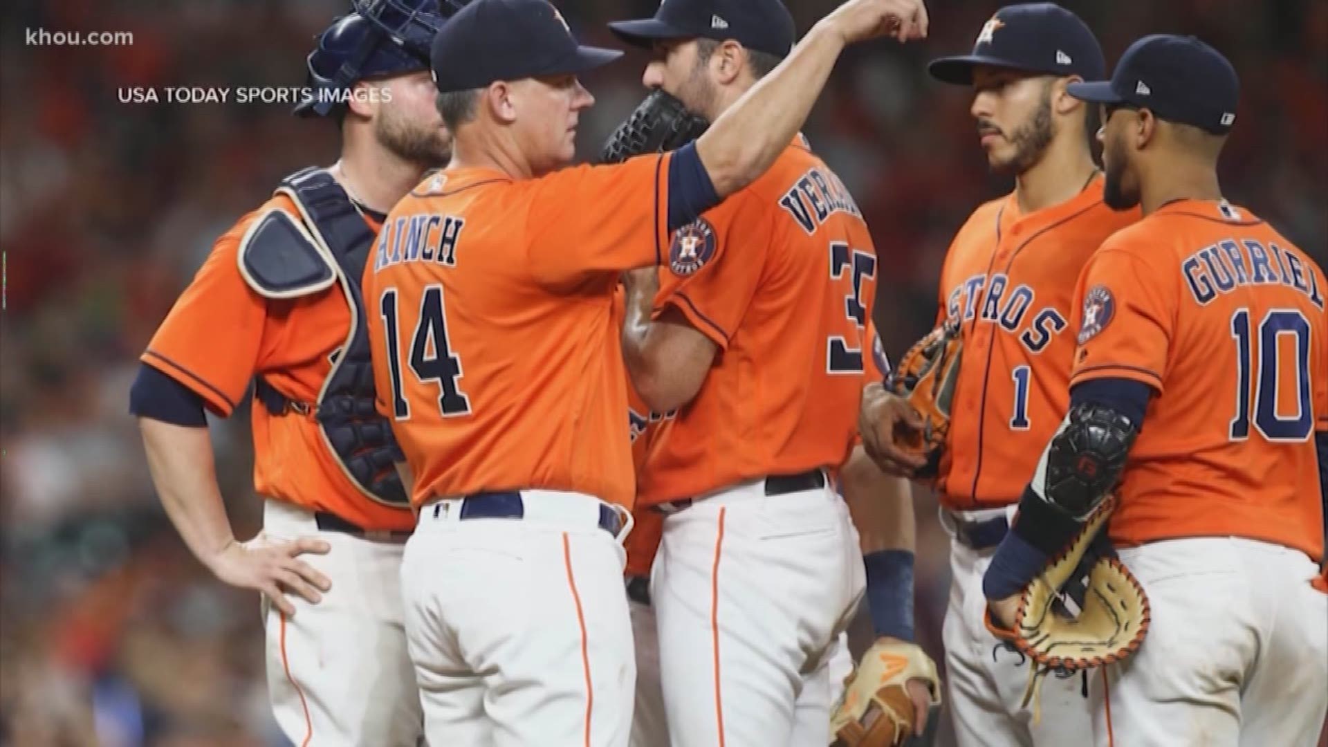 On Tuesday night, a report surfaced that the defending World Series champion Houston Astros may have been caught trying to steal signs during Game 1 of the American League Championship Series in Boston.