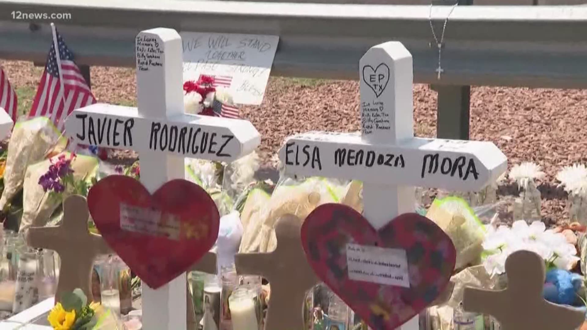 Greg Zanis lives in Chicago, but he's in El Paso, TX for a unique and tragic reason. He's making crosses for the victims of the mass shooting that happened over the weekend.