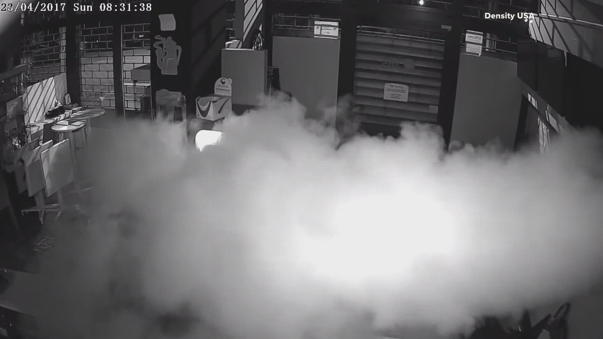 Several St. Louis companies will install fog machines as a way to prevent smash-and-grabs. Bader said prices start around $7,000.