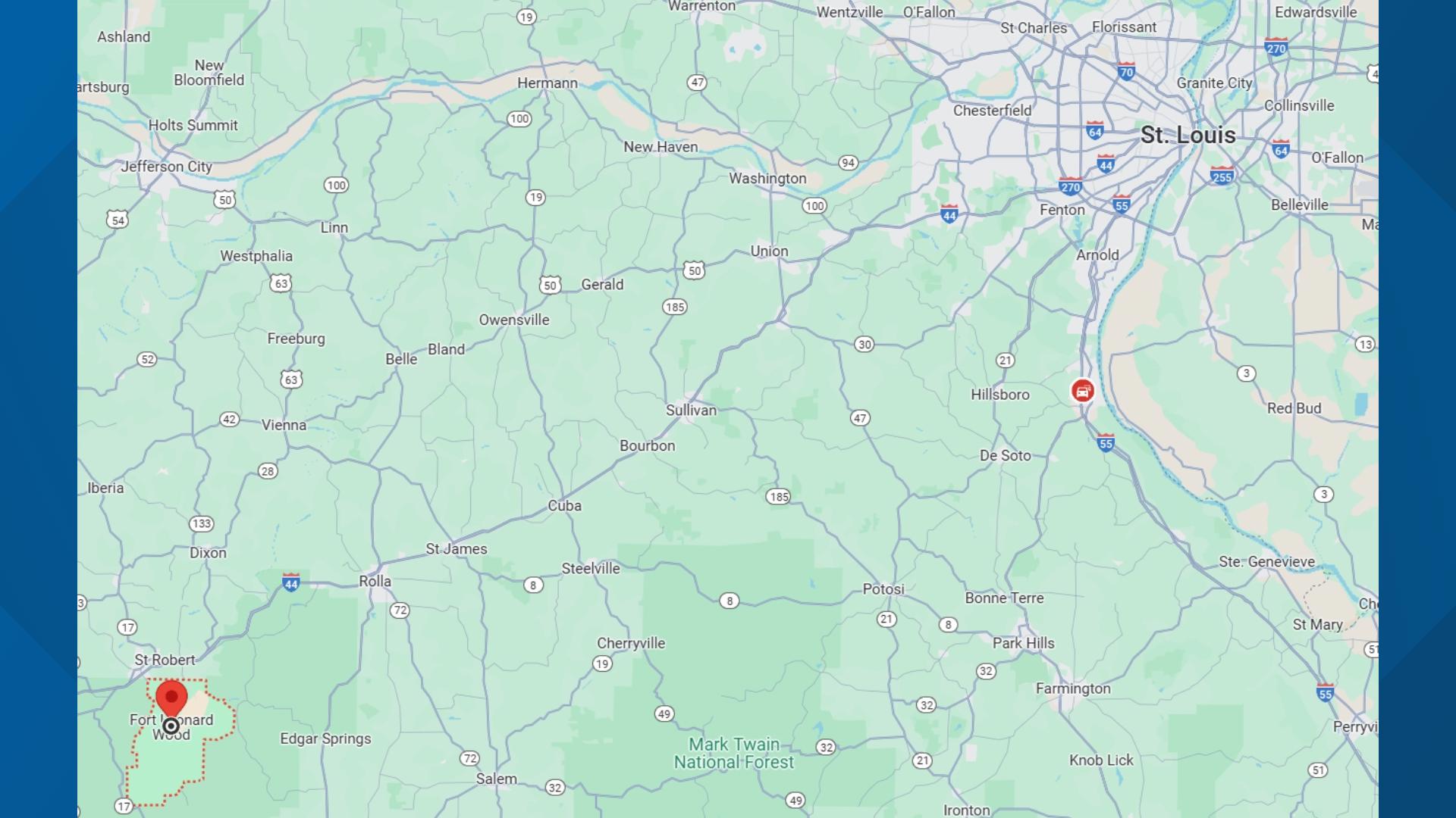 Army sergeant found dead inside dumpster at Fort Leonard Wood