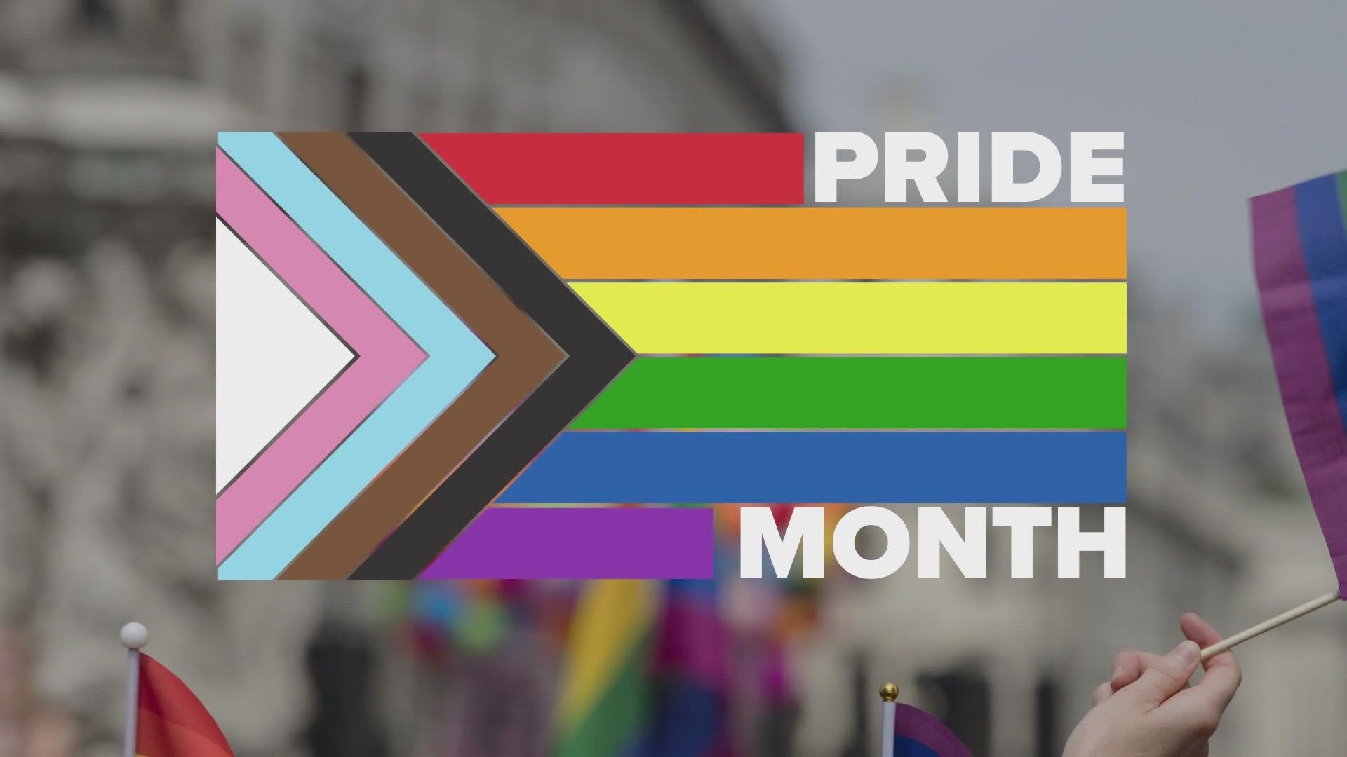 Wednesday marks the start of Pride Month. It's celebrated each June as a tribute to those involved in the Stonewall Riots.