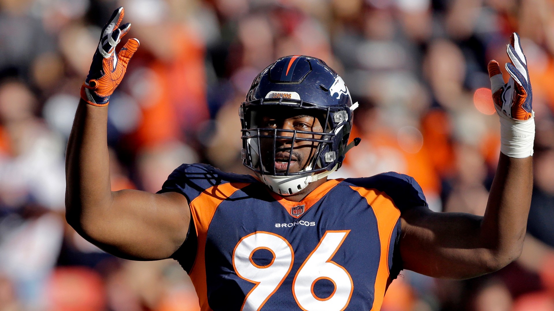 Shelby Harris pleased he's still with Denver Broncos