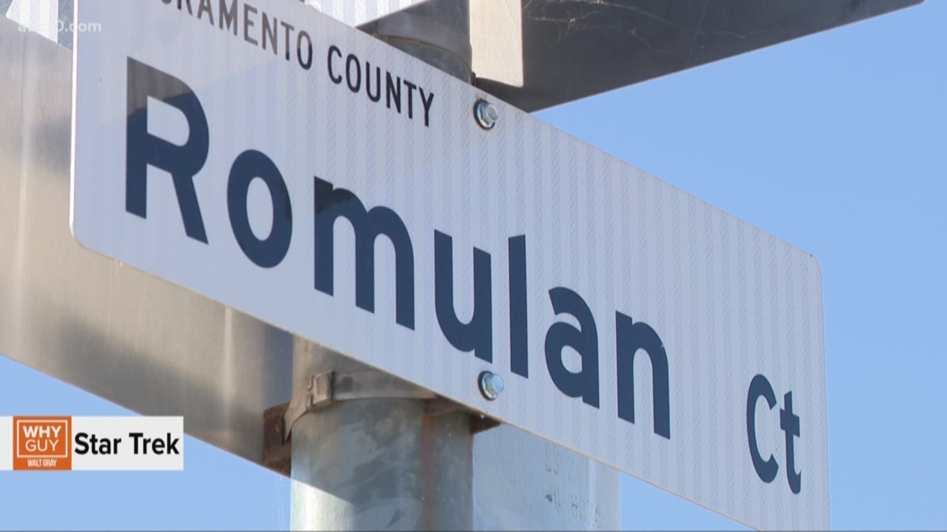 We're not talking about a galaxy far away. There is indeed an intersection in Sacramento County's Florin area where streets were named in honor of the hit show.