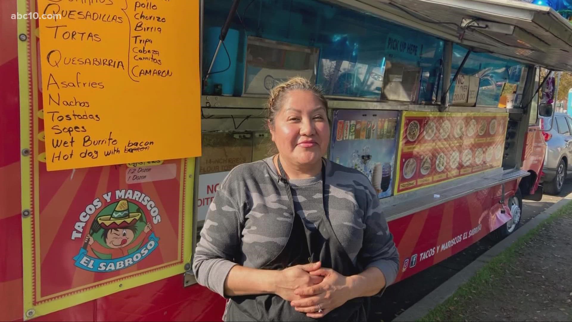 Erica Soriano worked years cooking for others but now is her own taco truck boss.