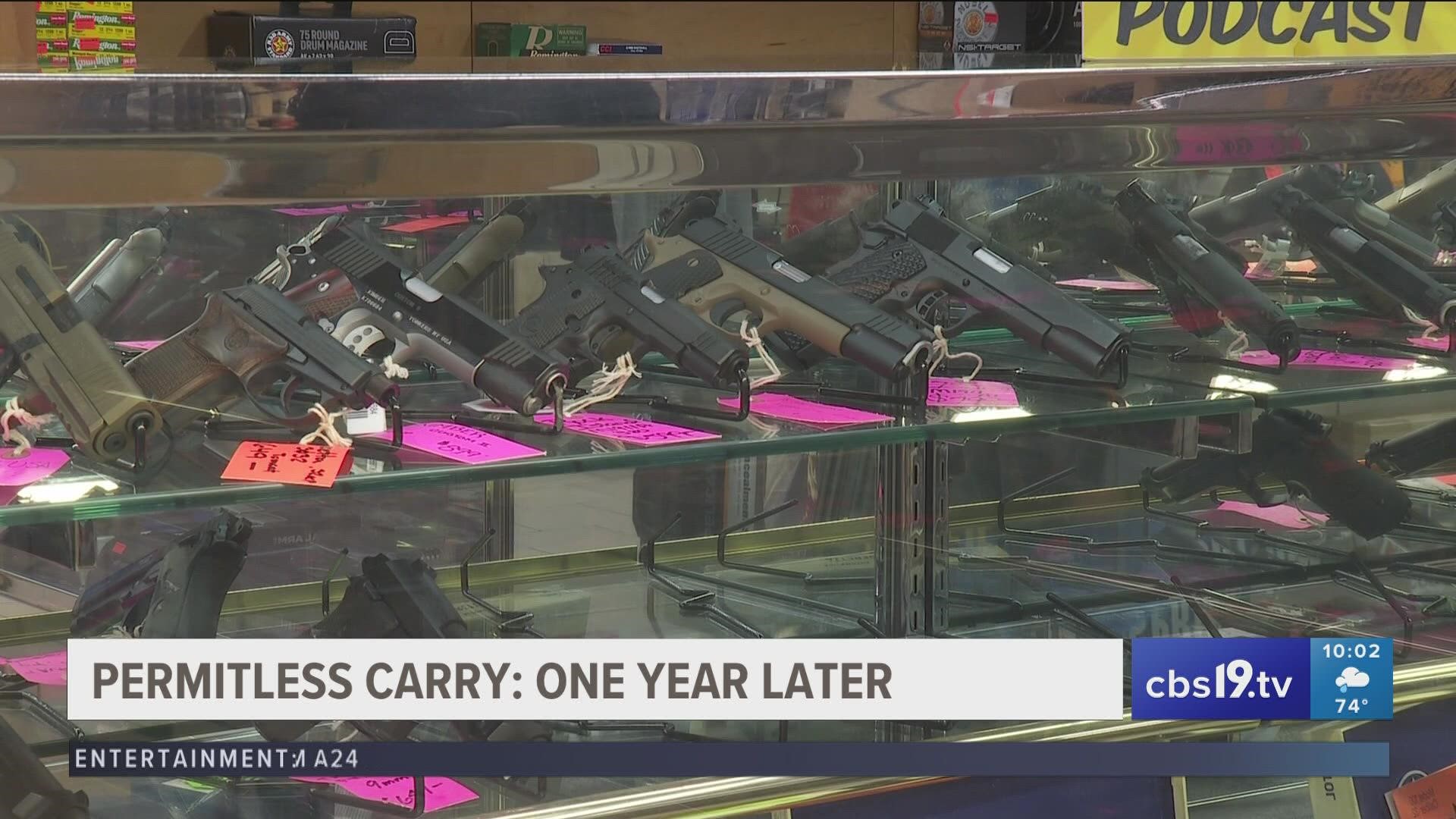 Controversial HB 1927 states any adult in Texas can carry a gun without a license or training.