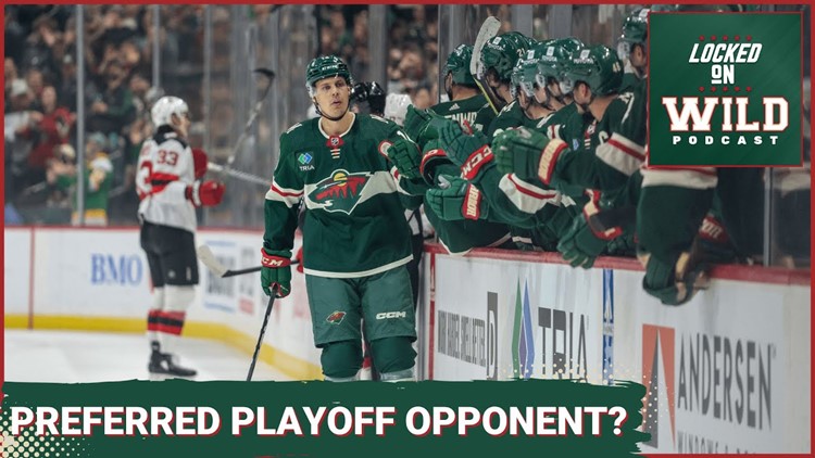 Which Team is the Preferred Matchup for the Minnesota Wild in Round One?