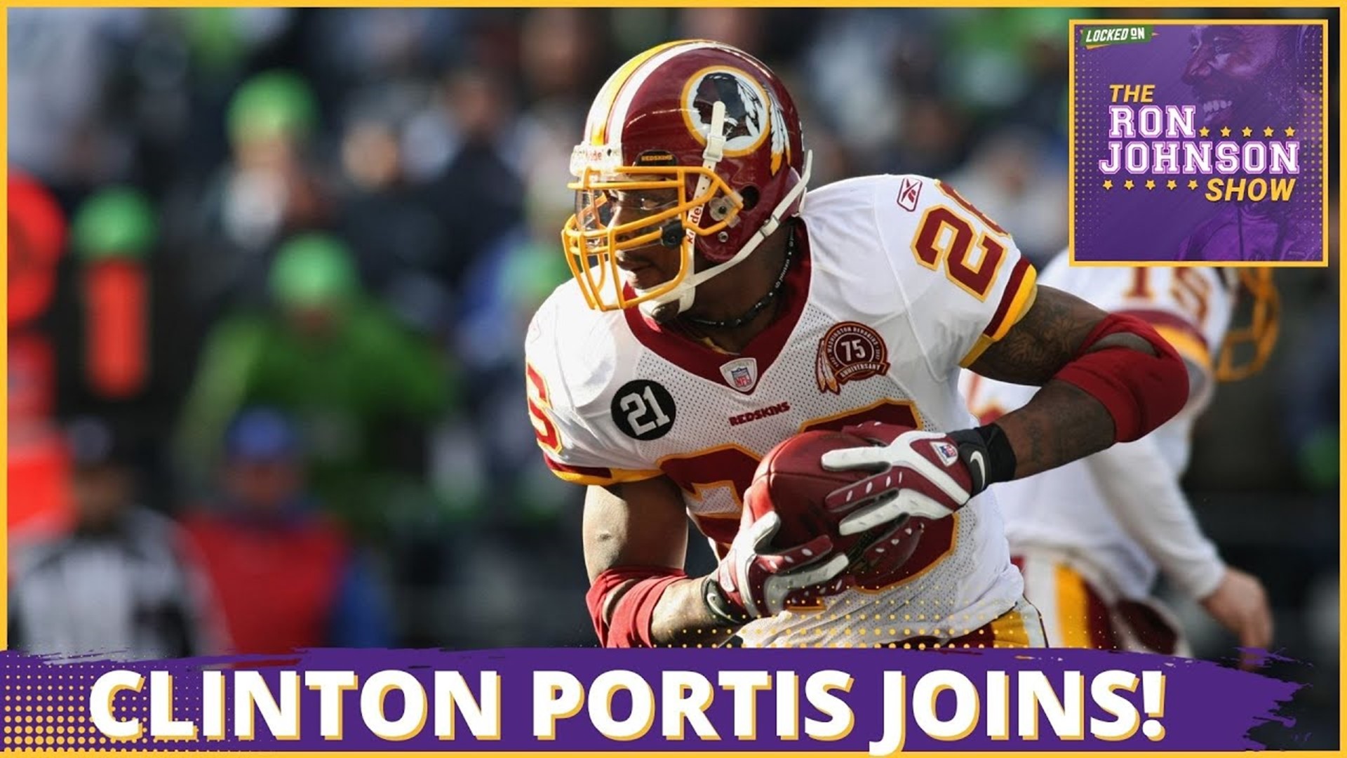 Clinton Portis OPENS UP About NFL Career and Life After Football. The Ron Johnson Show