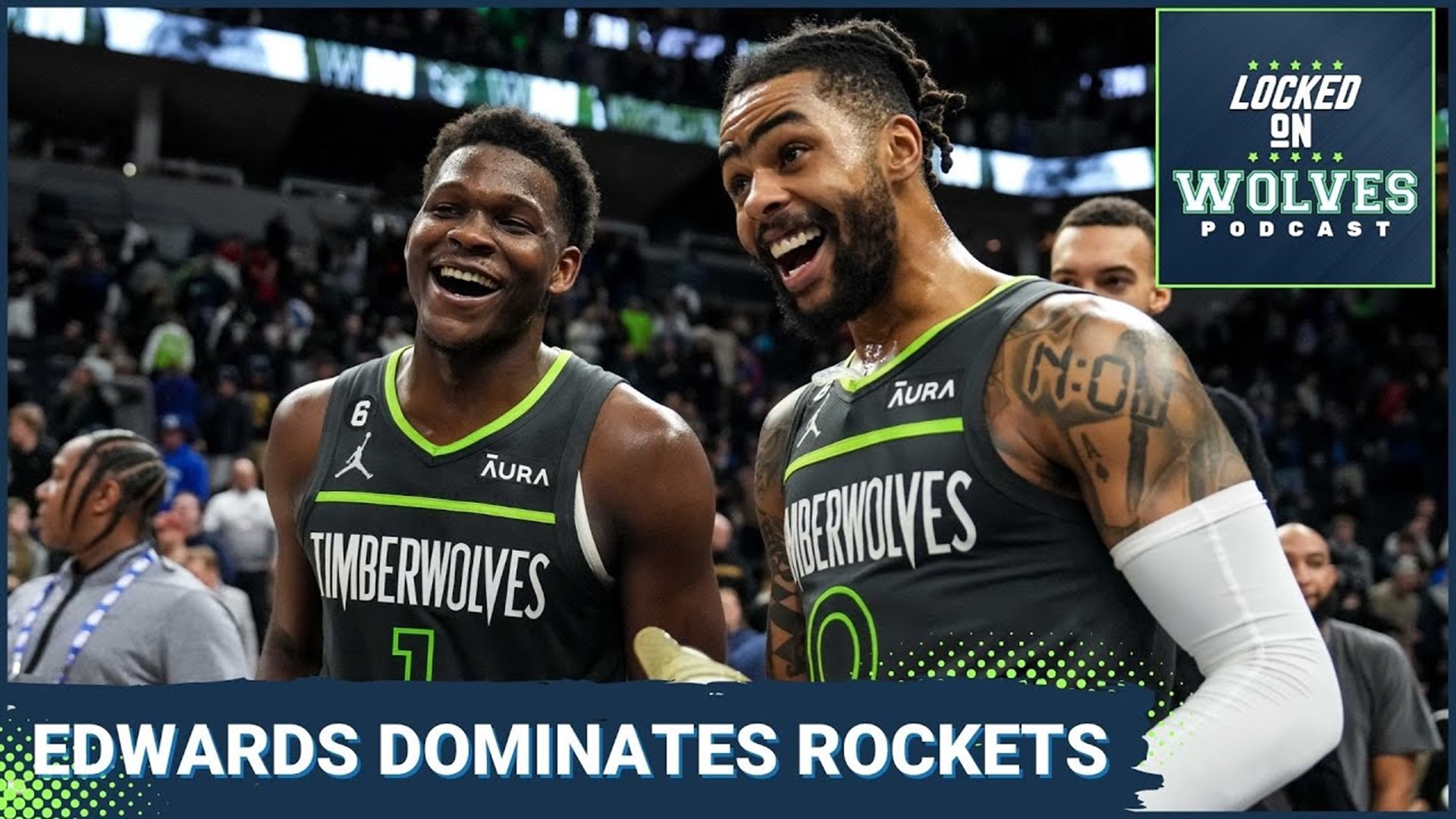 Anthony Edwards was truly dominant against the Houston Rockets as the Timberwolves won