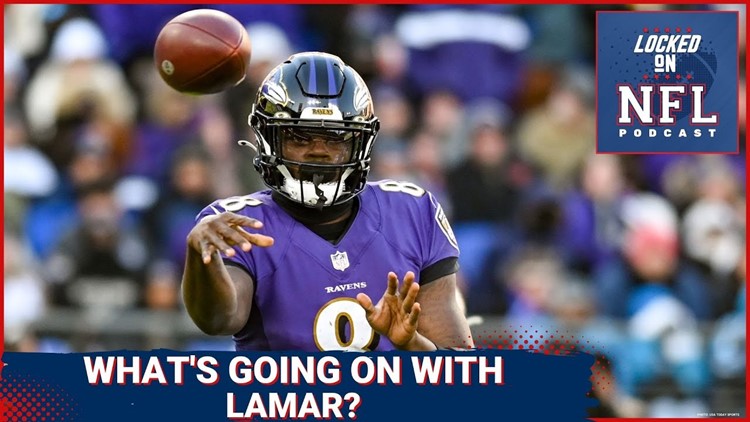 What in the world is going on between the Baltimore Ravens and Lamar Jackson?