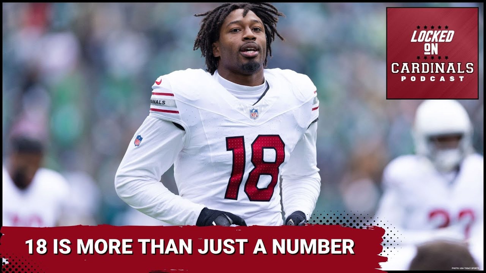 Marvin Harrison Jr will be wearing #18 for the Arizona Cardinals. BJ  Ojulari, who wore #18 last year, wore #18 at LSU and earned that number.