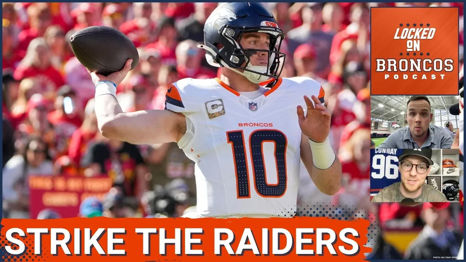 The Denver Broncos must take care of business on Sunday vs. the Las Vegas Raiders.