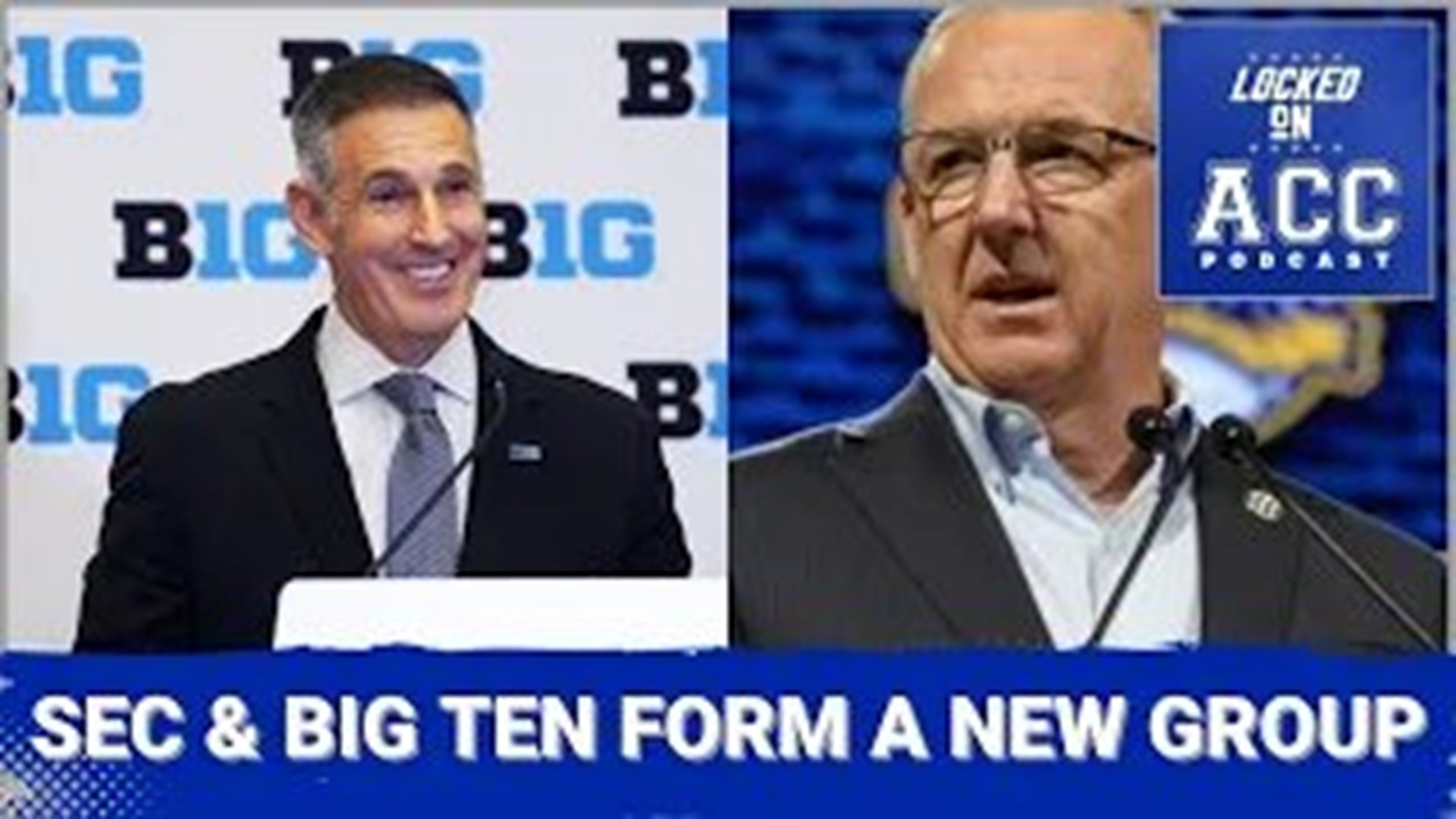 The ACC seems to be left out of the SEC & Big Ten's Advisory Group. Is that writing on the wall for the conference? What will Battle of the Blues Round 1 bring us?