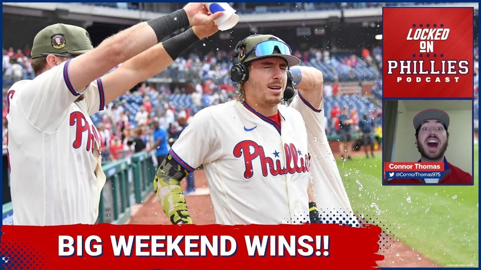 In today's episode, Connor discusses the Philadelphia Phillies' series win over the Chicago Cubs, including an offensive outburst on Saturday.