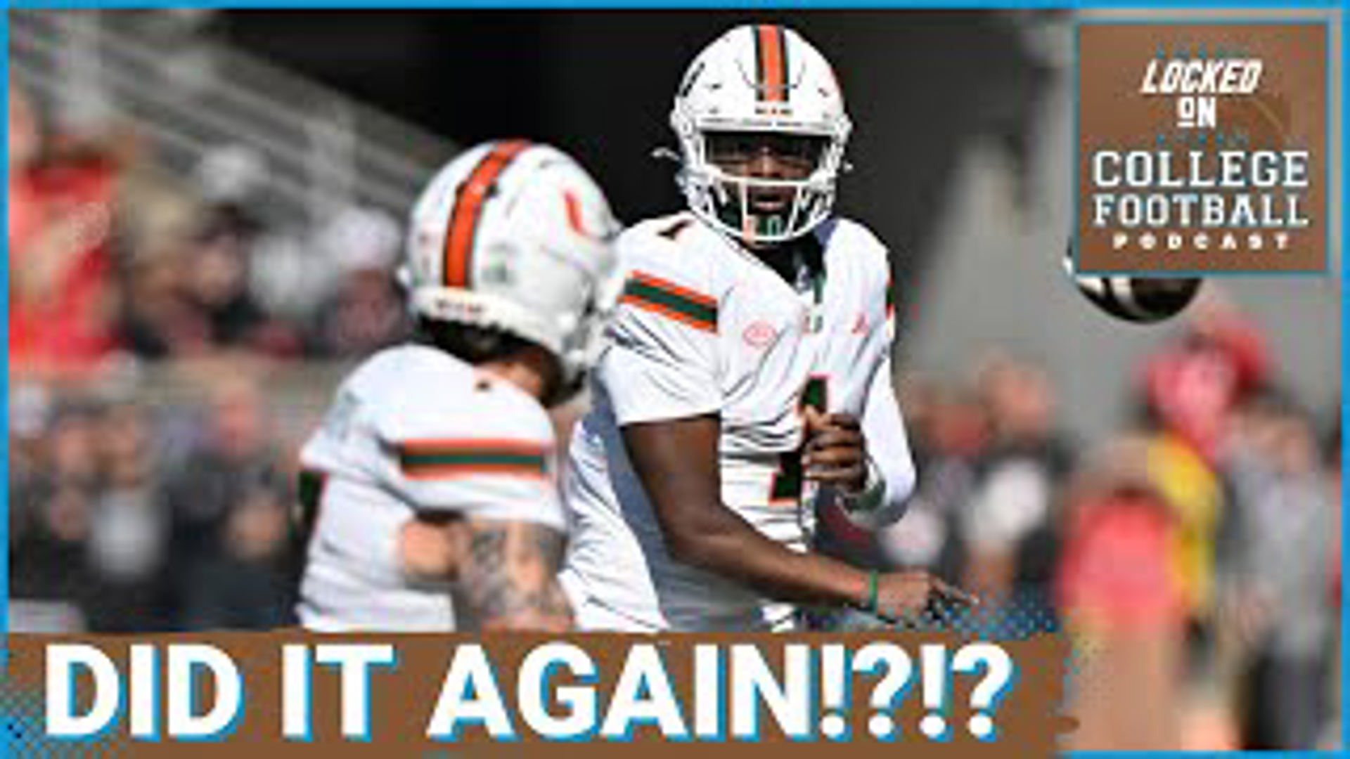 Miami once again had a timely review rule in their favor, but the Hurricanes are just a good football team after hanging over 50 points on Louisville on the road.