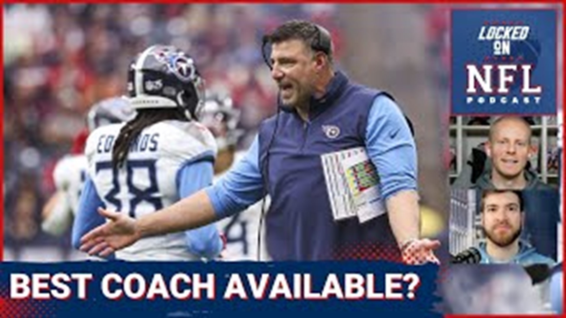 The Tennessee Titans fired head coach Mike Vrabel on Tuesday. Is Vrabel the best head coaching candidate available? Is it Jim Harbaugh or Bill Belichick?