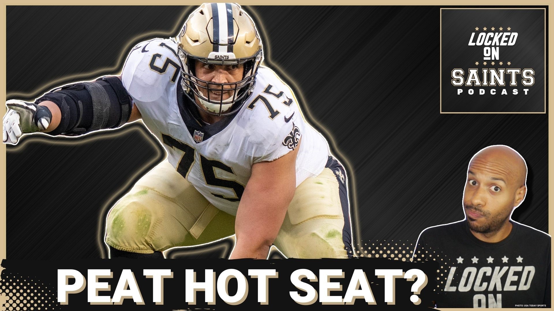 New Orleans Saints Andrus Peat's seat may be hot headed into Training Camp