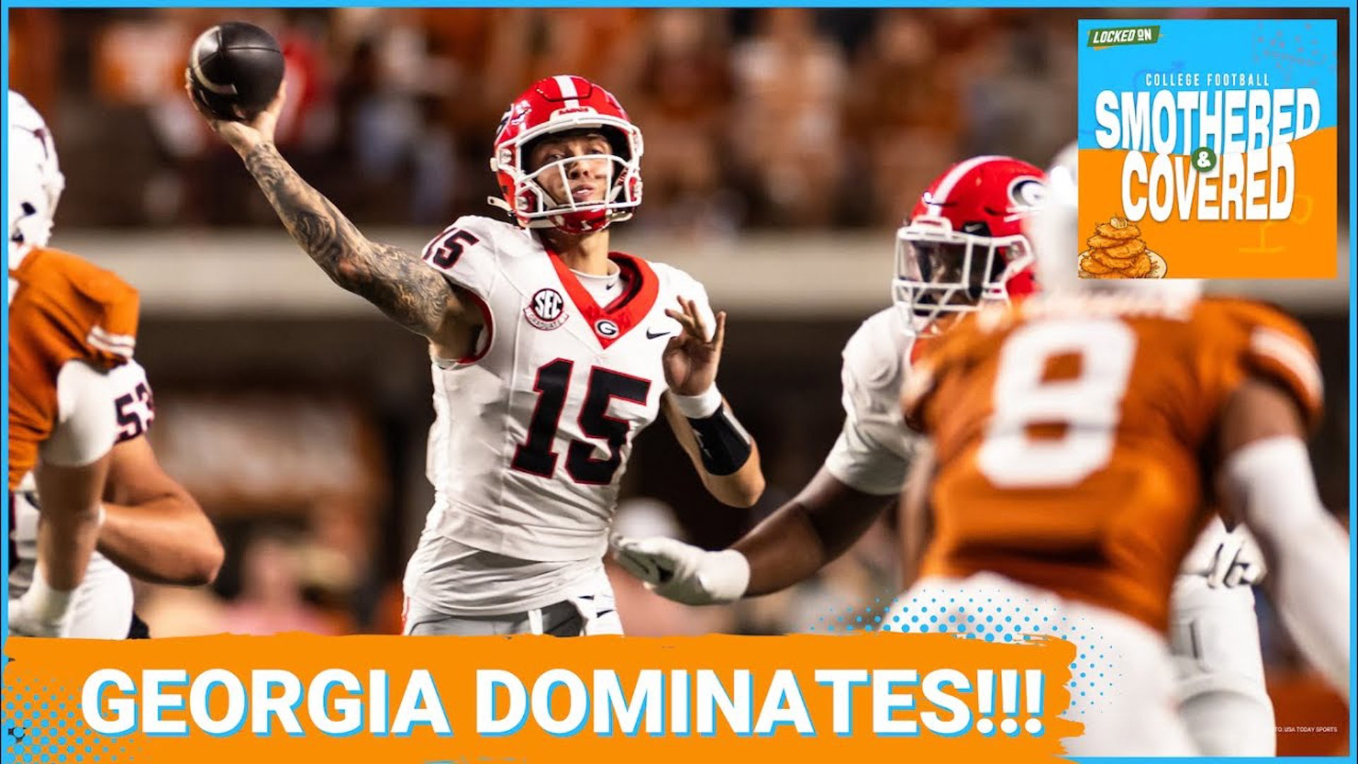 Georgia Bulldogs dominate Texas Longhorns with a decisive 30-15 victory, reaffirming their elite status in college football.