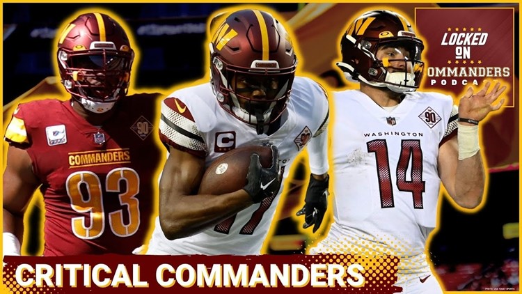 Washington Commanders Terry McLaurin, Sam Howell, and Jonathan Allen, Lead Top 5 Critical Players