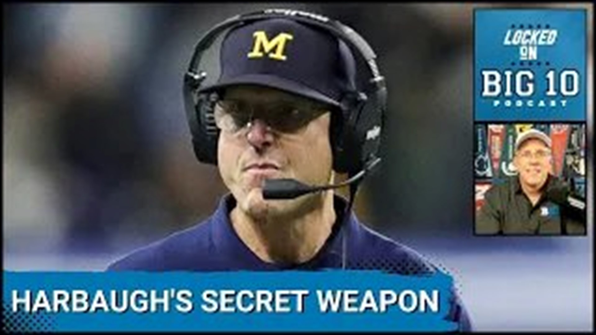 Michigan football coach Jim Harbaugh has a secret to his sustained success over the past three seasons in which he has won three straight Big 10 titles.