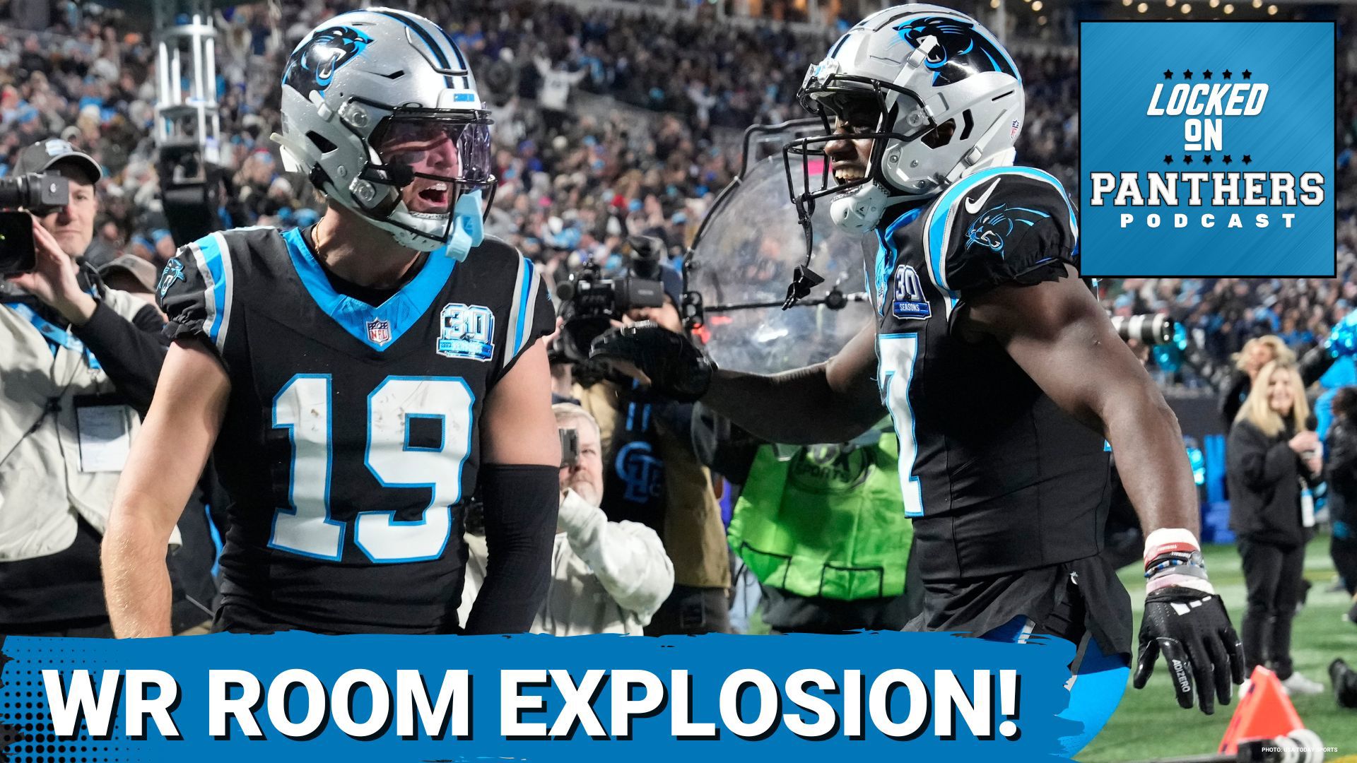 Is the Carolina Panthers wide receiver group the deepest it's been in recent memory?