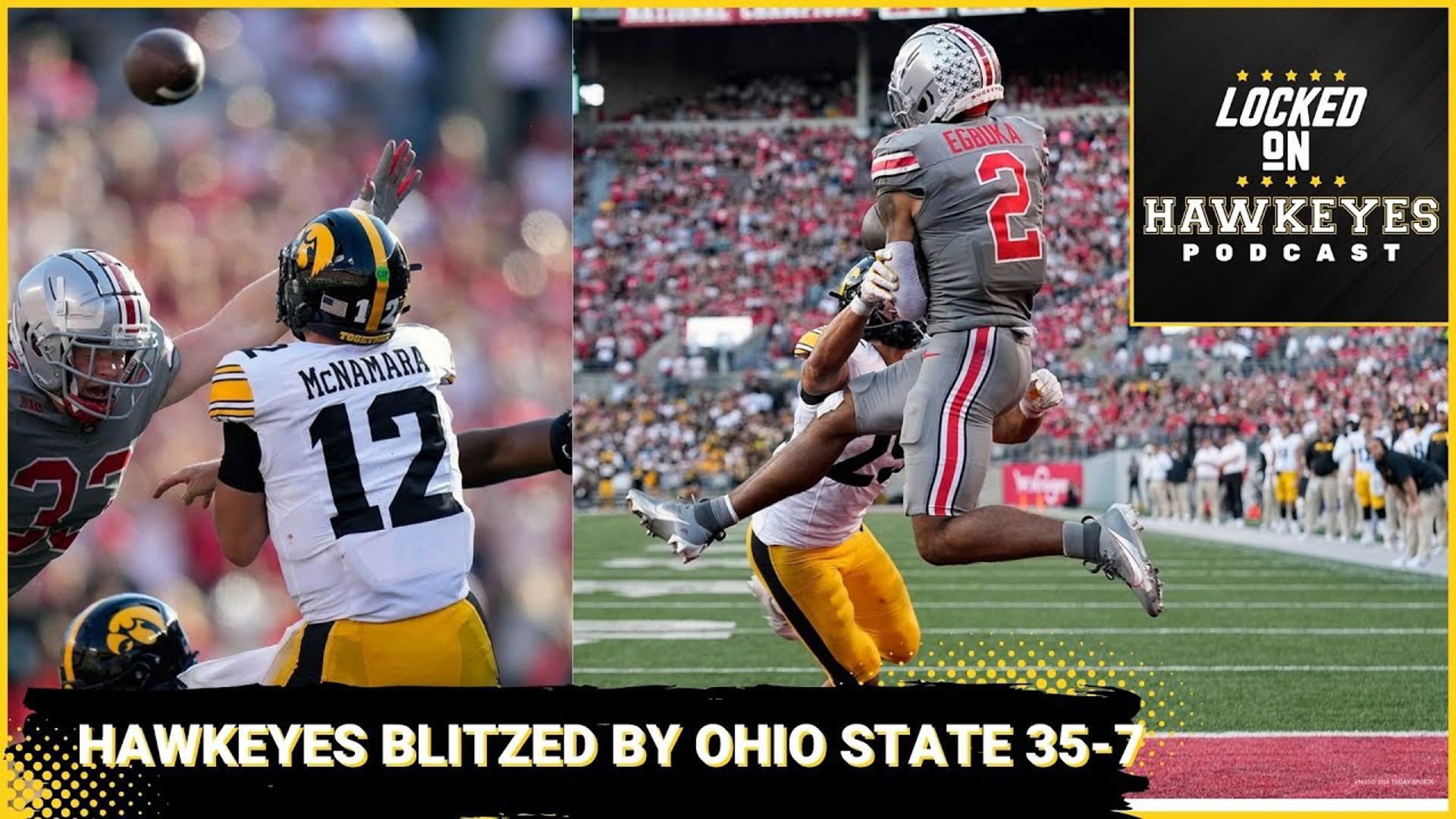 Beat State Hawkeyes Hawkeye Steamrolled by Ohio State 35-7 | whas11.com