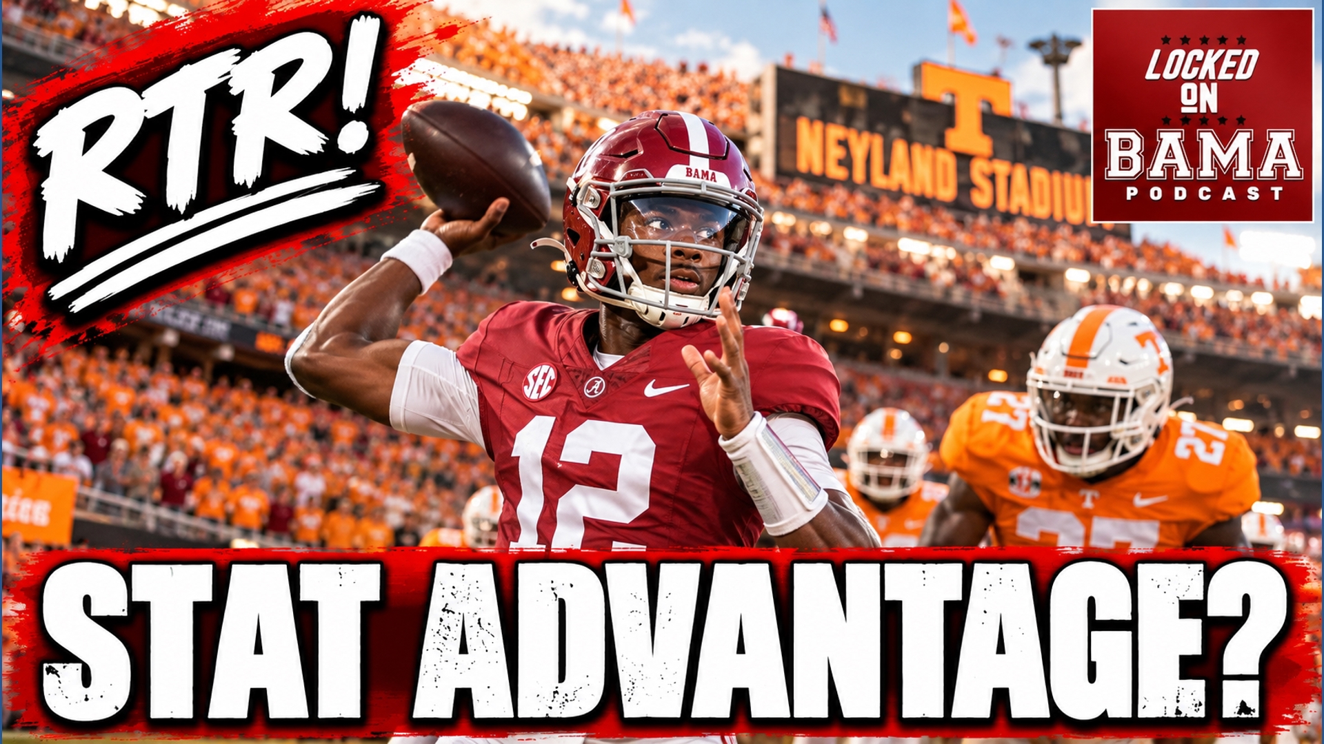 ALABAMA ADVANTAGE: Crimson Tide vs. Tennessee Statistics and Will ...