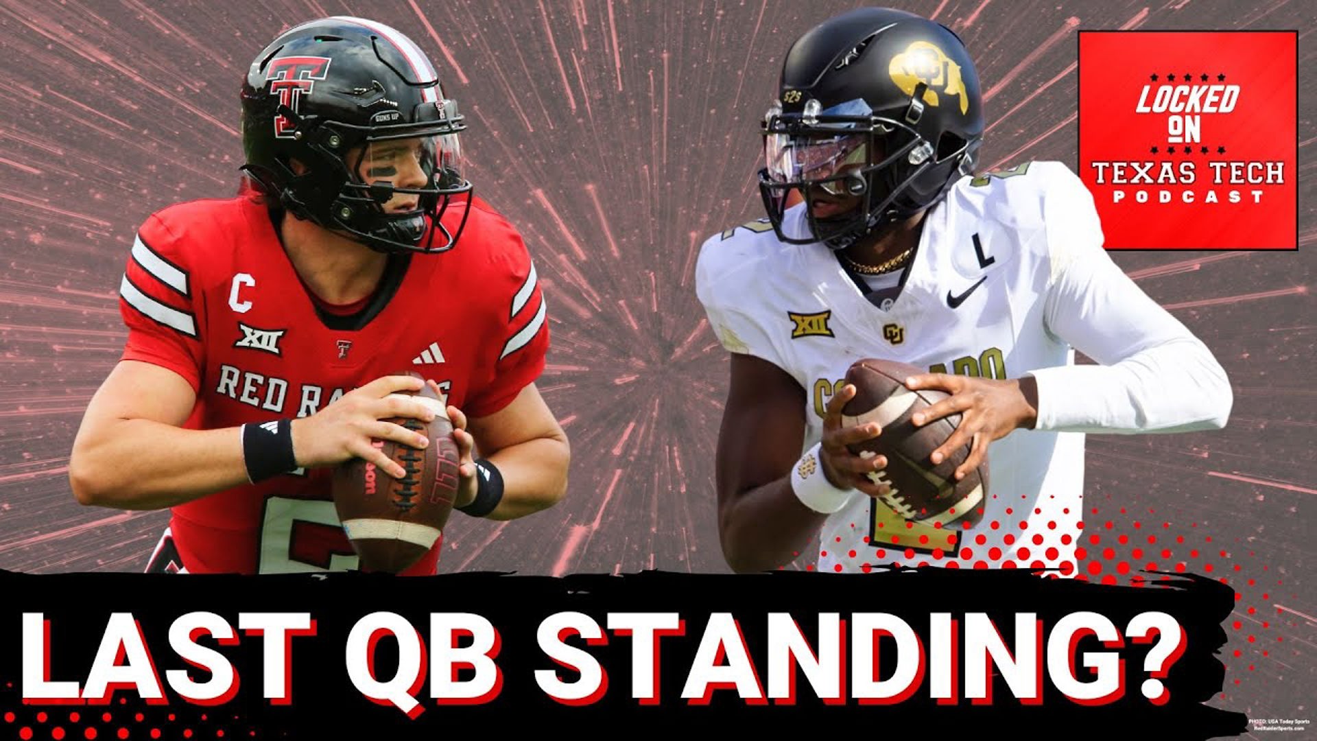 Today from Lubbock, TX, on Locked On Texas Tech:

- 7-day offensive contrast
- pick your poison defense
- last QB standing wins?