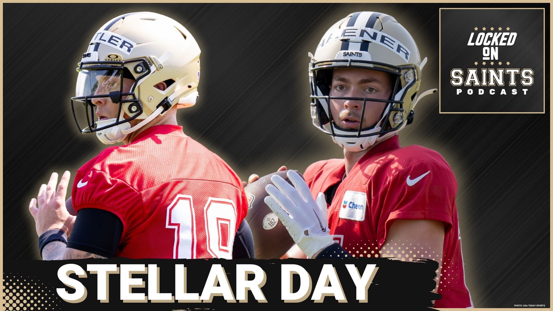 New Orleans Saints Jake Haener, Spencer Rattler Ball Out | Penning ...