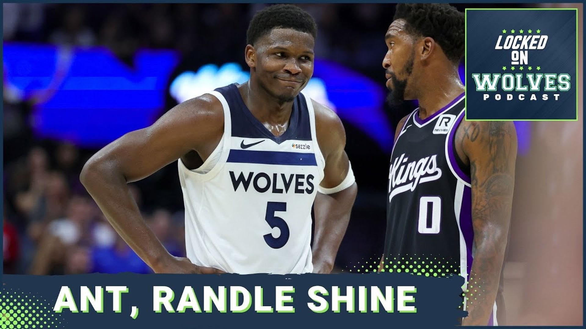 Anthony Edwards and Julius Randle shine as the Minnesota Timberwolves notch their first win