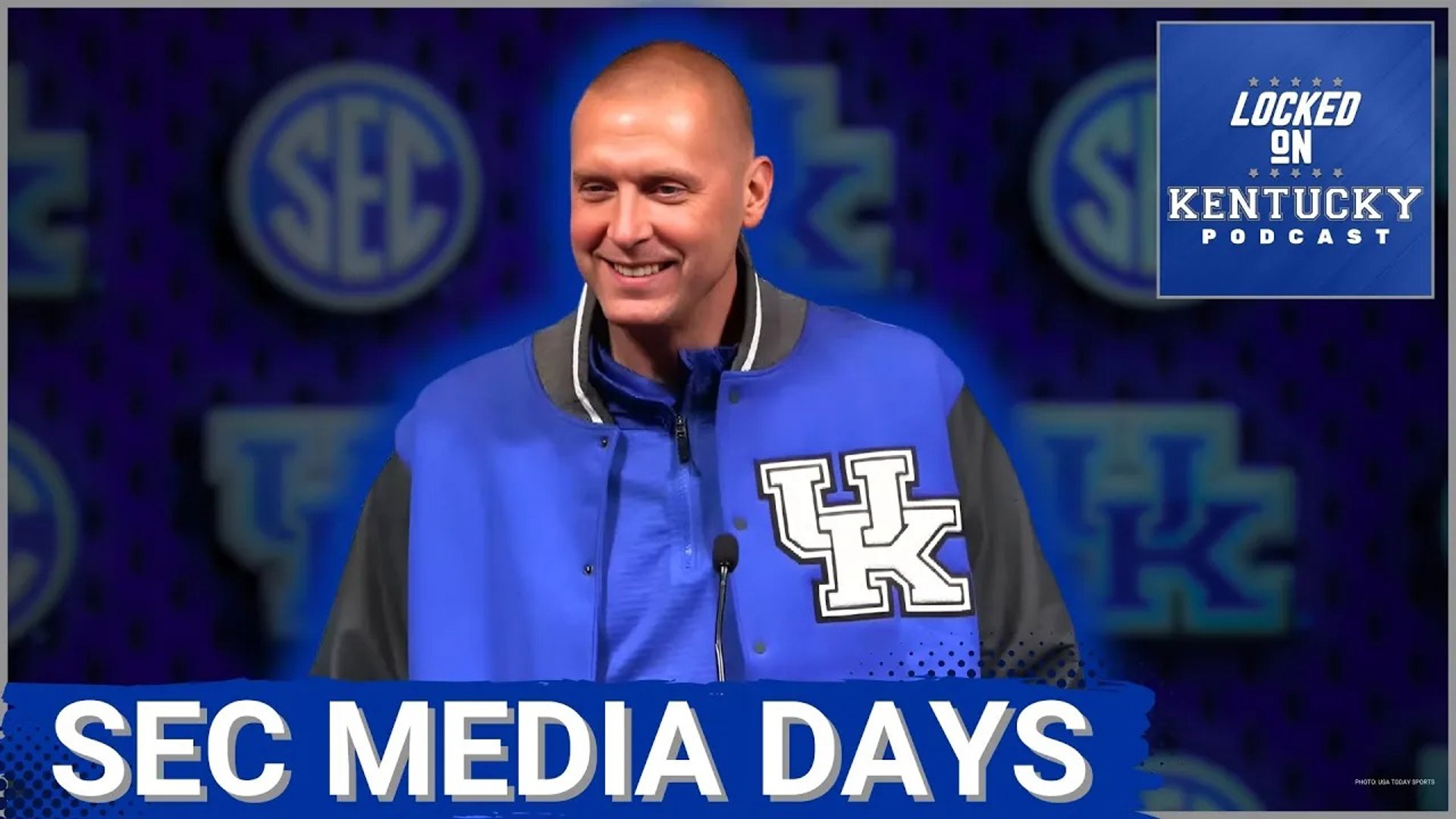 Kentucky basketball's Mark Pope speaks at SEC Media Days