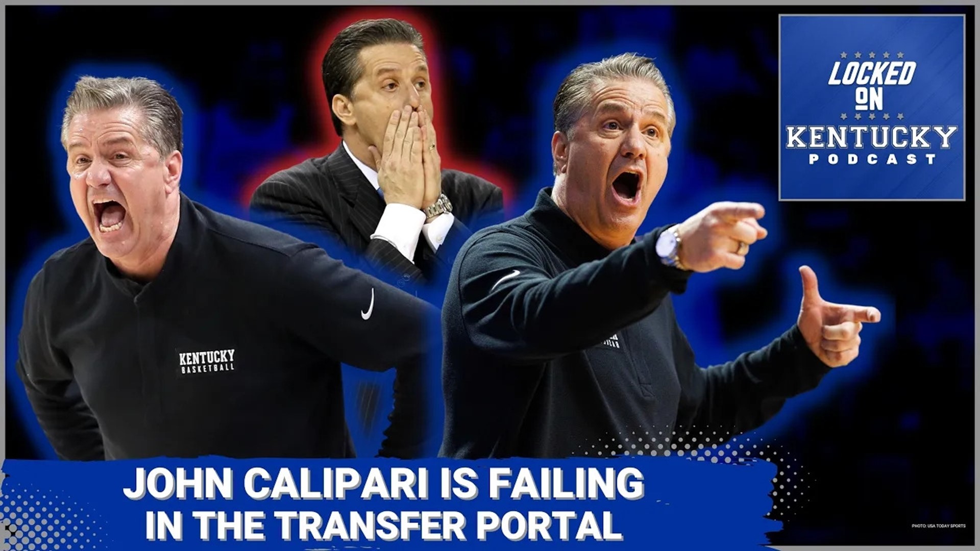 John Calipari has once again missed on a big transfer portal prospect... he and the staff are failing Kentucky basketball right now.