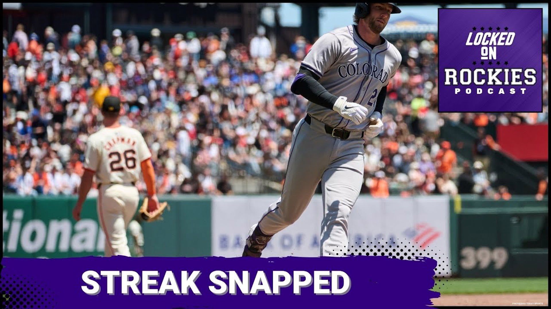 The Giants snapped the winning streak for the Rockies and continued their trend of crushing the Rockies.