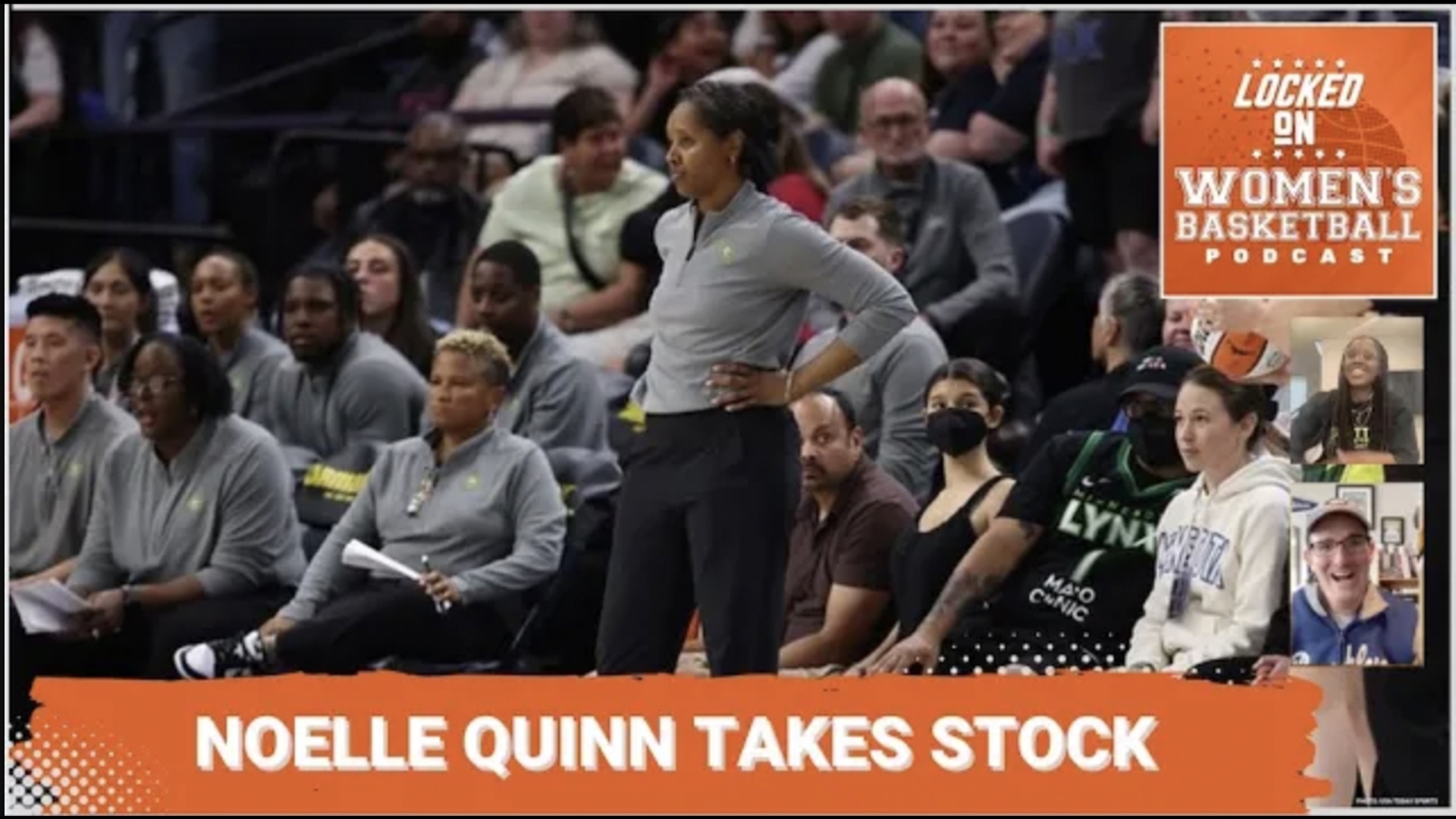 Noelle Quinn, Seattle Storm head coach, has been through the rebuild and has a team that's been dominant of late, 8-3 in its last 11,
