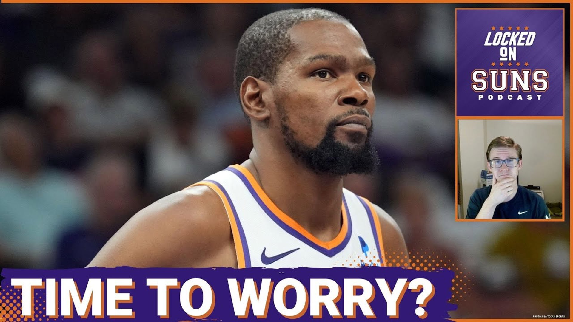 Phoenix Suns star Kevin Durant missed all of the Team USA exhibition games, is it time to worry about his calf soreness?