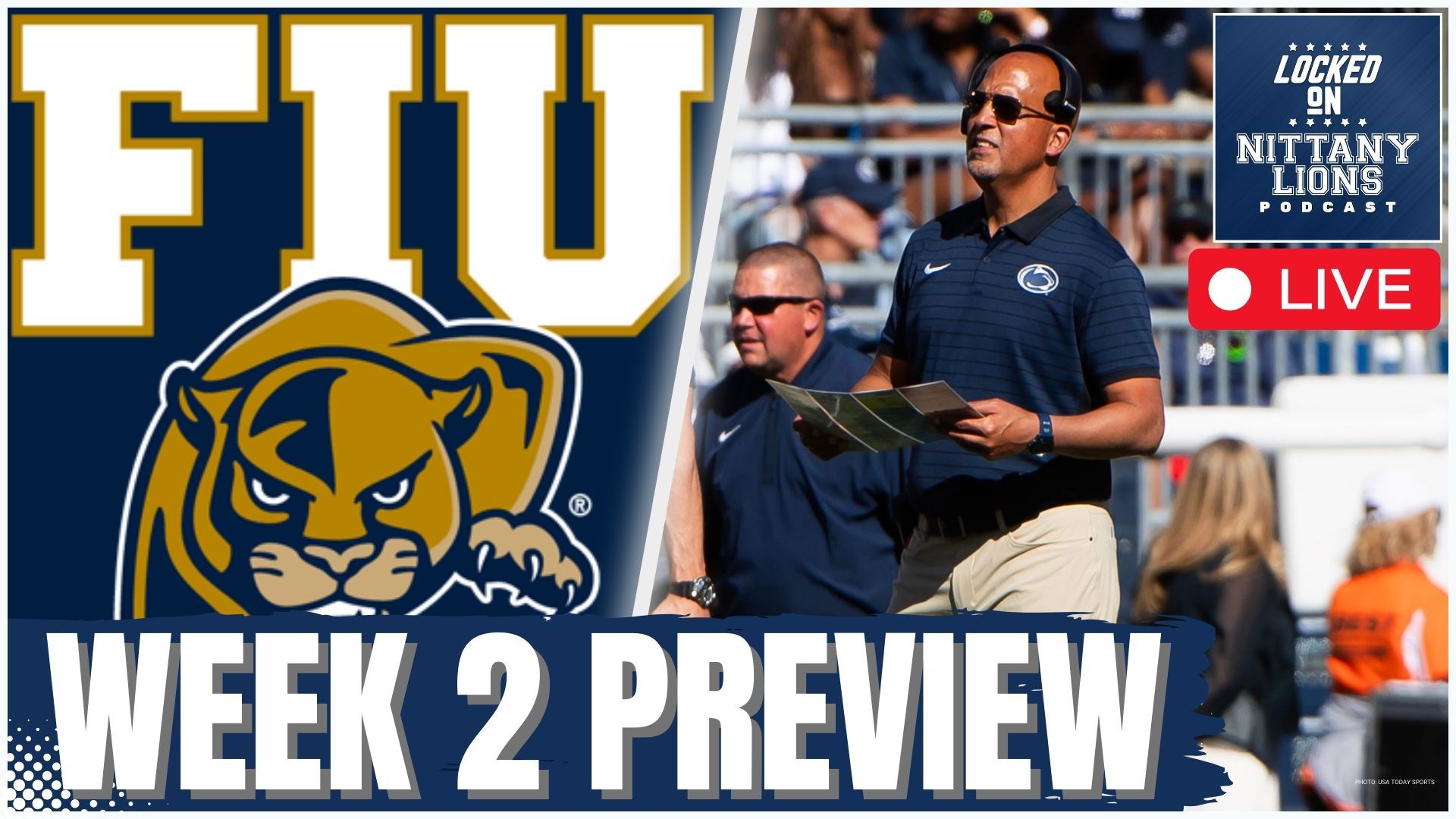 Penn State takes on FIU, and we’re going live to break it all down! Join the conversation as we react to the matchup, highlight the key storylines.