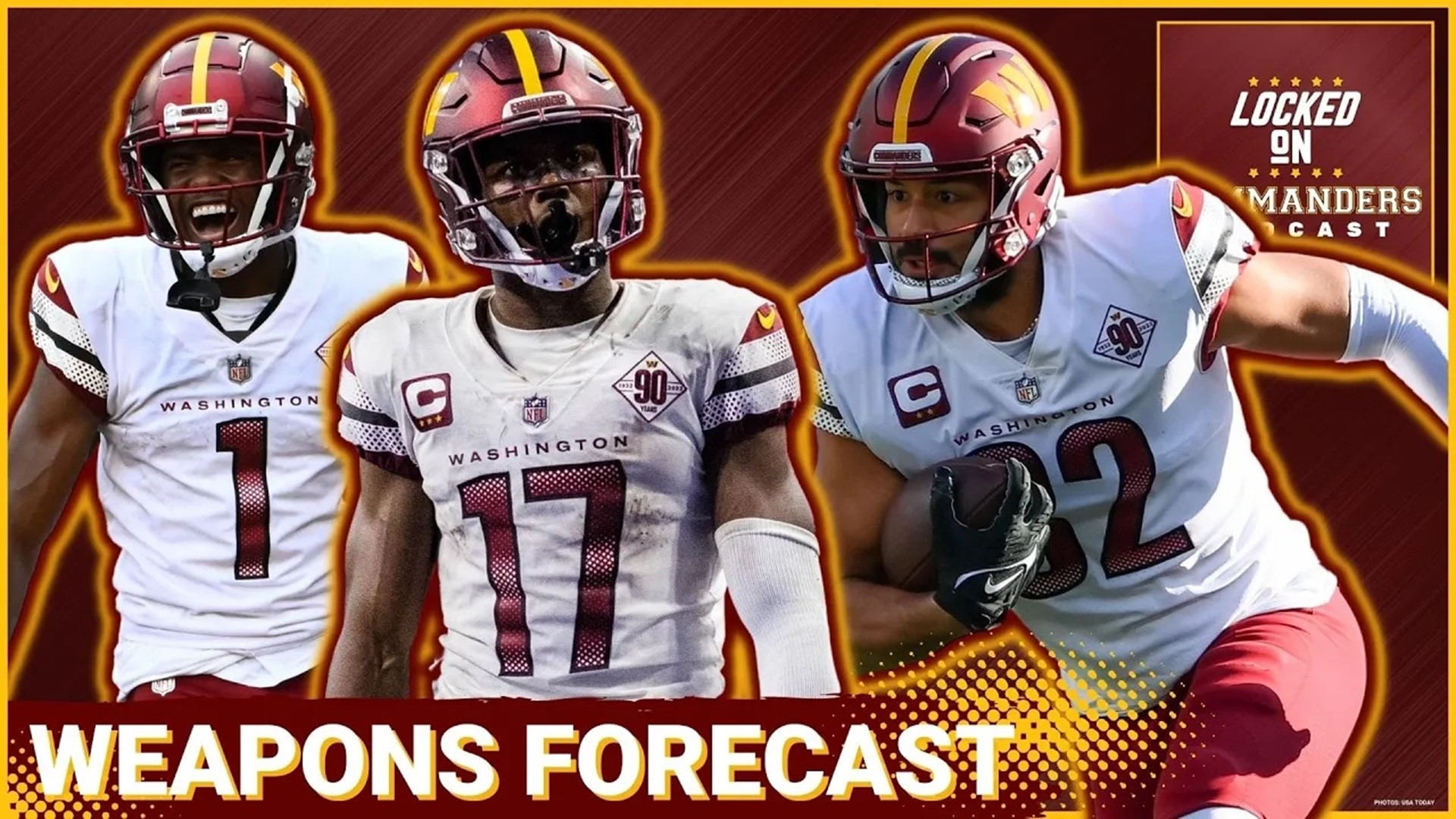 Previewing the Washington Commanders receiver and tight end groups ahead of Training Camp.