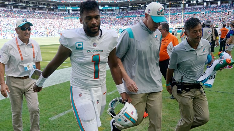 NFL, NFLPA investigating Dolphins QB Tua Tagovailoa's quick return to game after hit