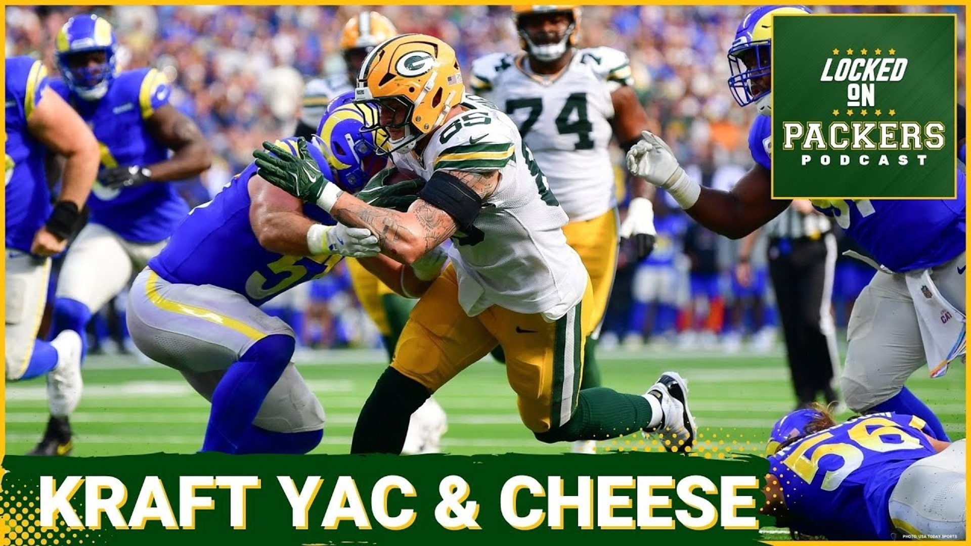 The Green Bay Packers did beat the L.A. Rams, but it wasn't a clean win.