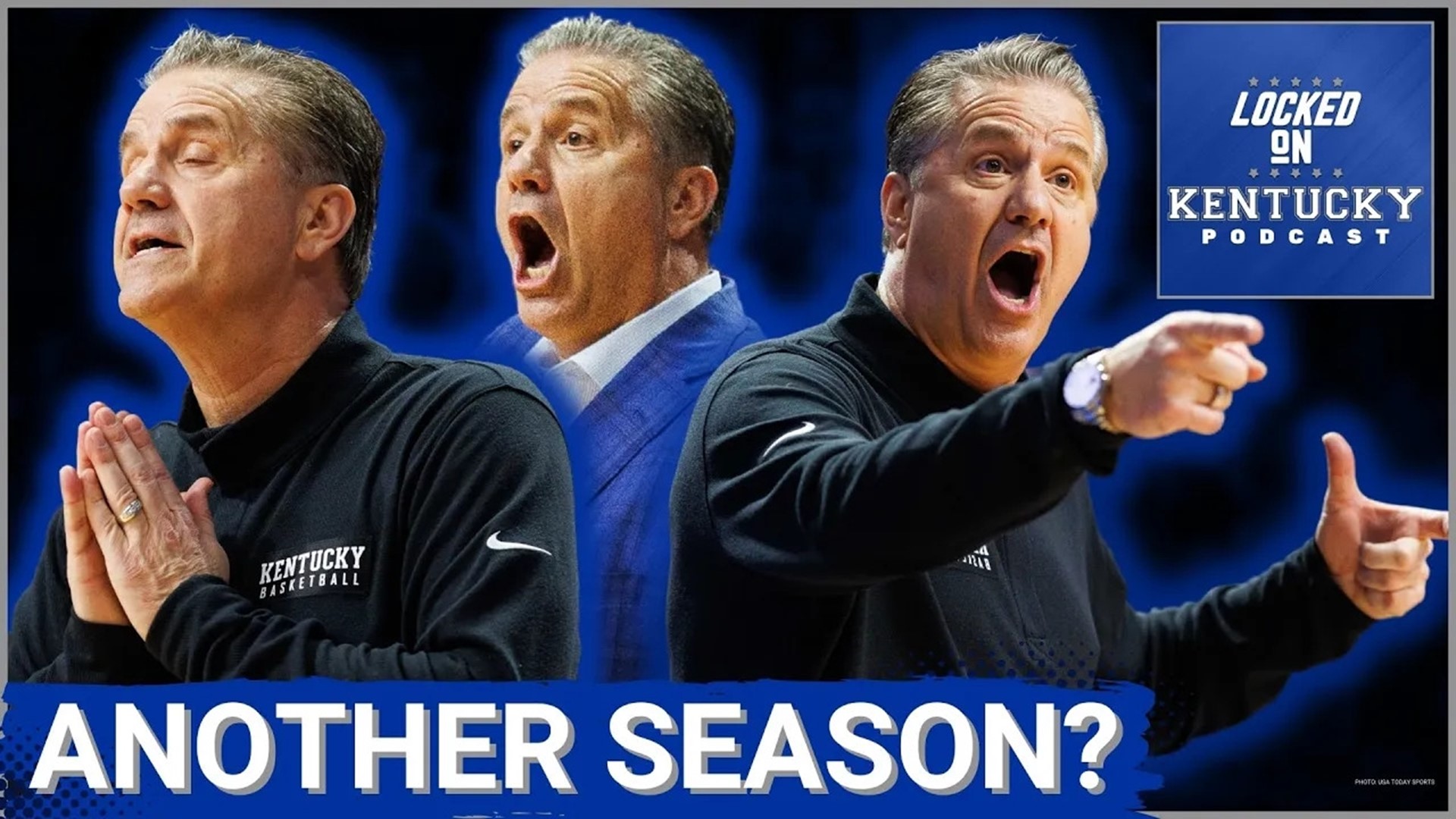John Calipari almost said the right things to the Kentucky basketball fanbase in his final radio show of the season.
