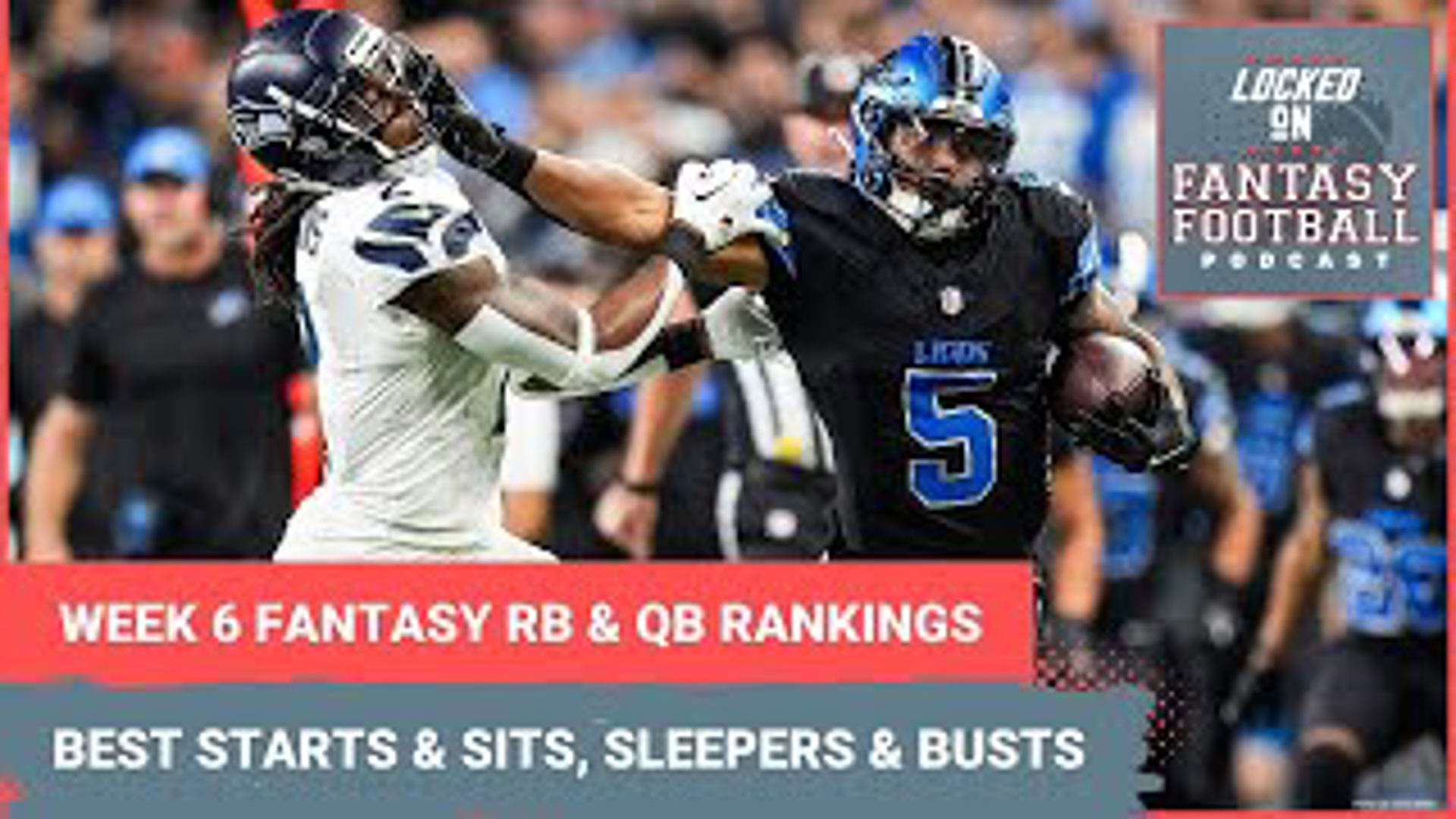 Sporting News.com's Vinnie Iyer and NFL.com's Michelle Magdziuk compare and contrast their running back and quarterback rankings for Week 6.