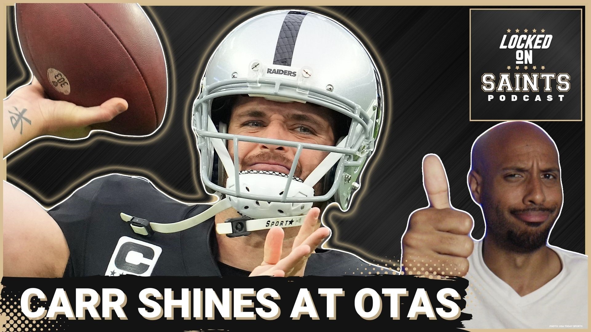 The New Orleans Saints are never short for stories of perseverance and new additions Derek Carr and Foster Moreau are perfect examples.