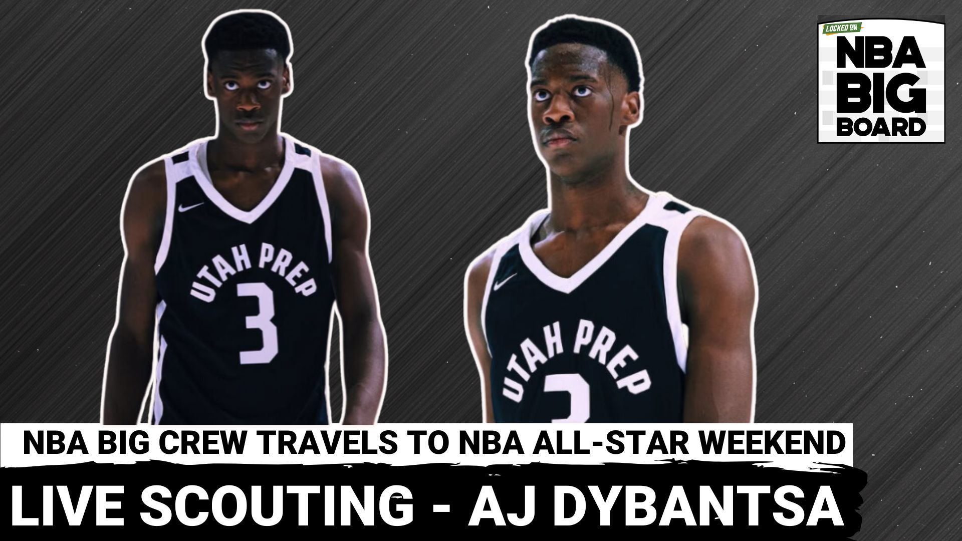 Rafael Barlowe, James Barlowe and Krysten Peek share live scouting impressions of AJ Dybantsa over NBA All-Star weekend
