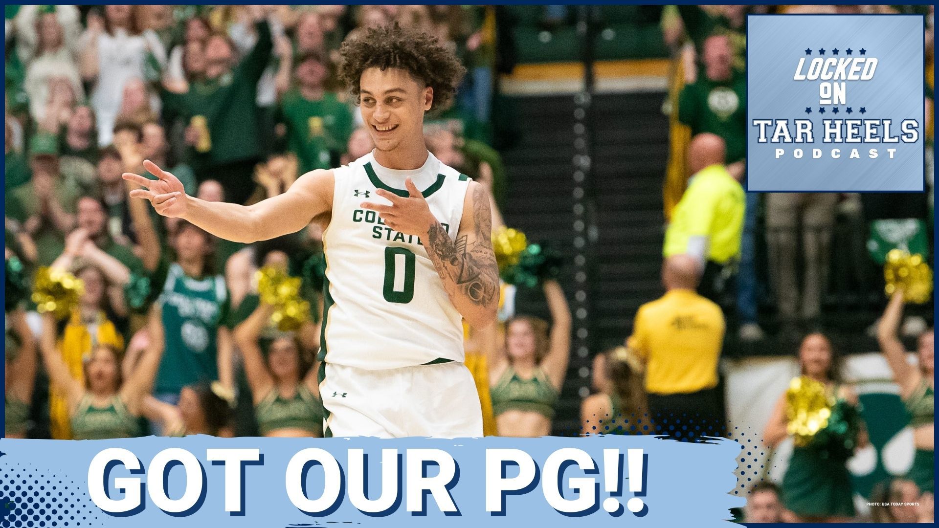 North Carolina lands their 3rd portal commitment of the 2025 offseason - Colorado State point guard Kyan Evans.