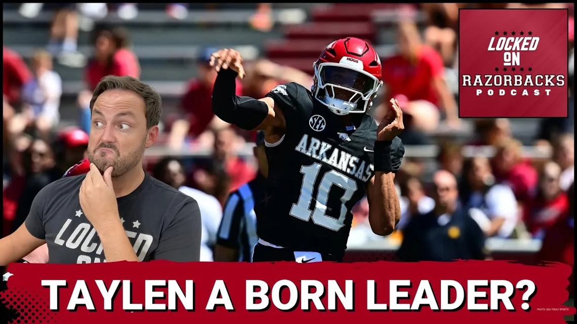 Taylen Green Is A Natural Born Leader For Arkansas