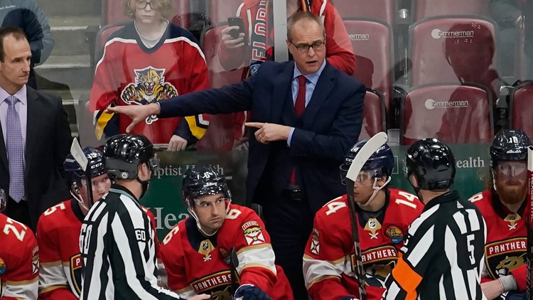 Florida Panthers coach Maurice fined $25,000 for criticizing officials