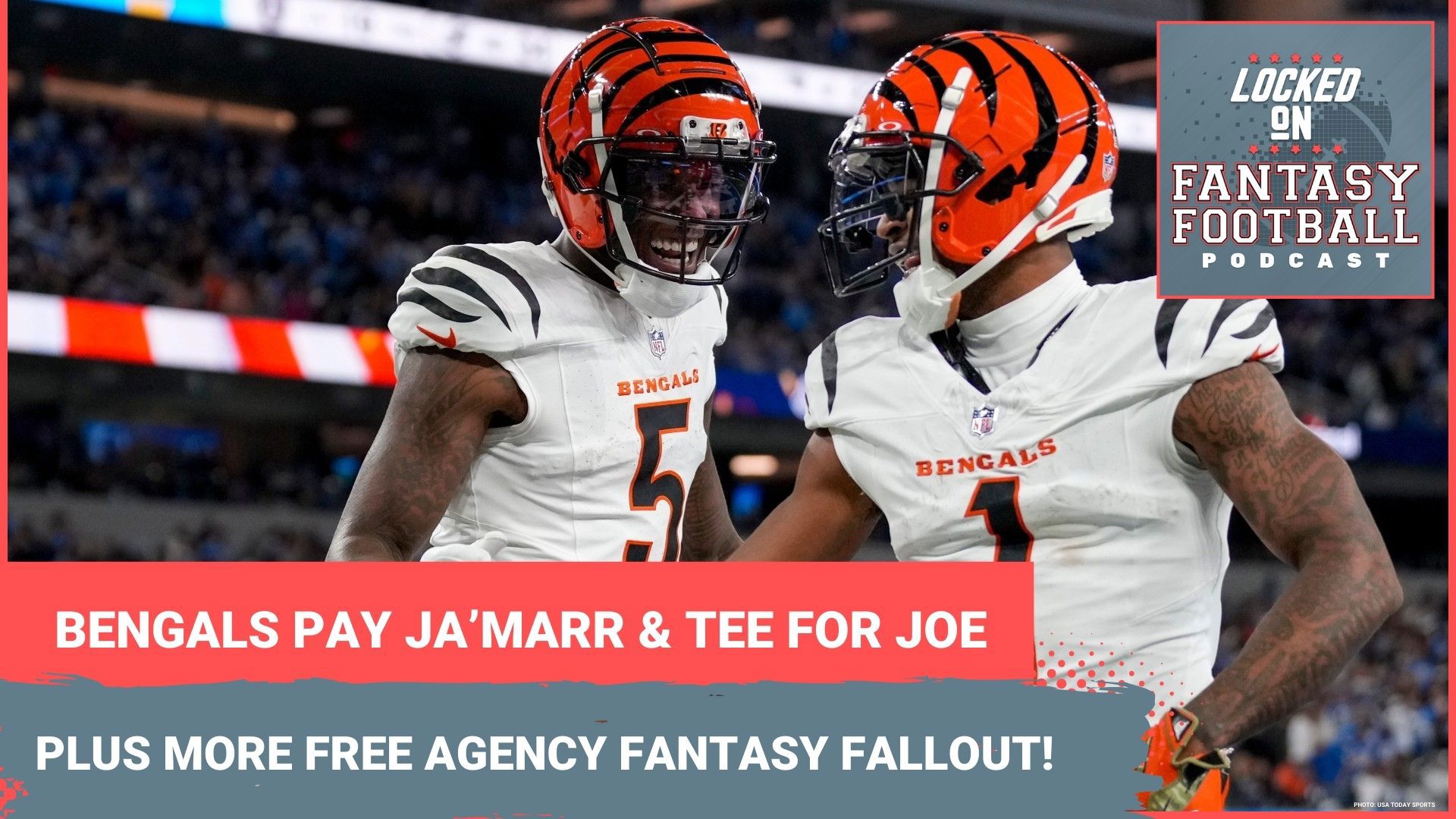 Michelle and Kate Magdziuk discuss Joe Burrow's fantasy outlook after the Bengals locked down both Ja'Marr Chase and Tee Higgins for the next four years & much more.