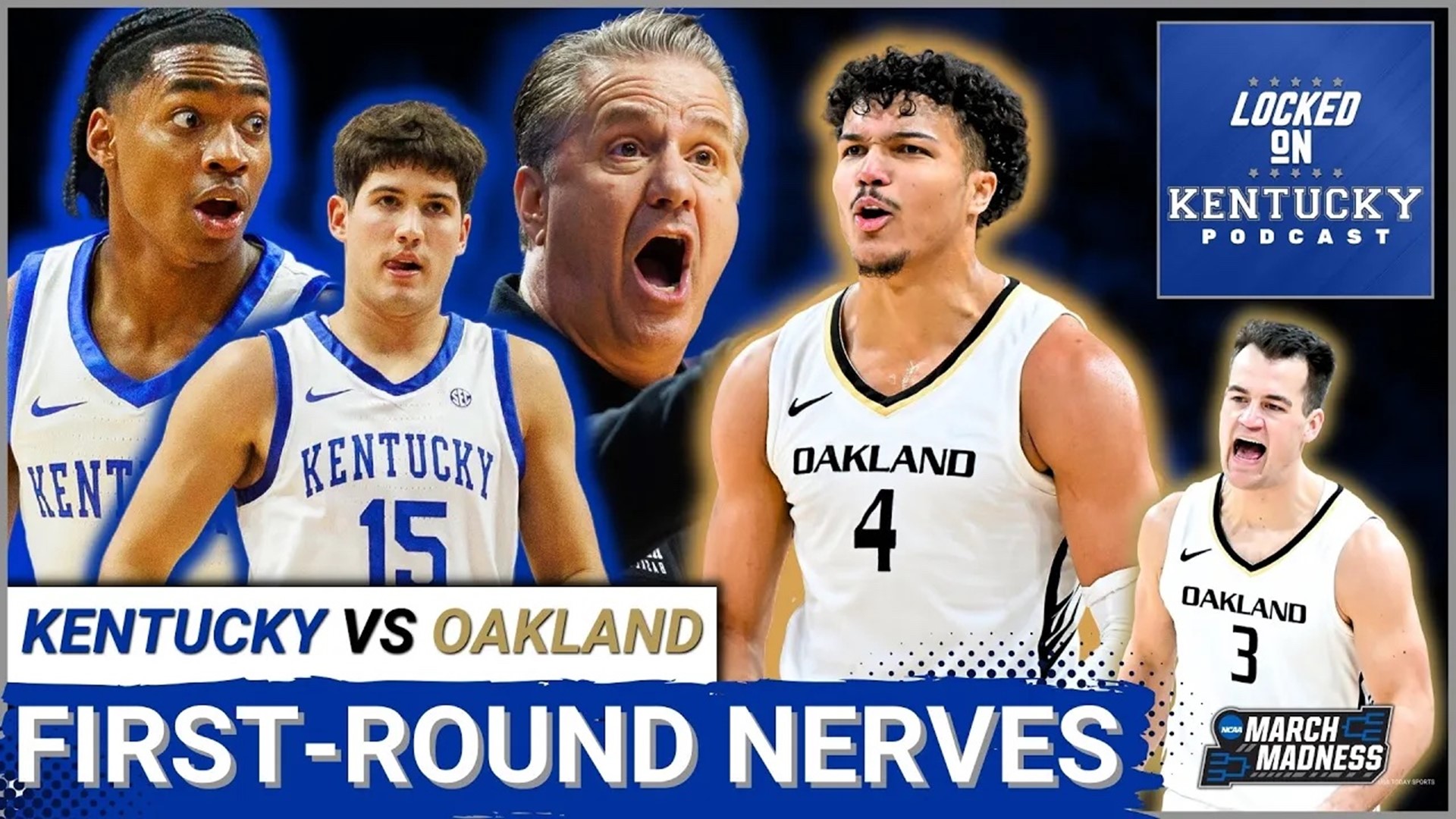 Kentucky basketball will take on the Oakland Golden Grizzlies in the NCAA tournament today. Are the Kentucky Wildcats on upset alert?