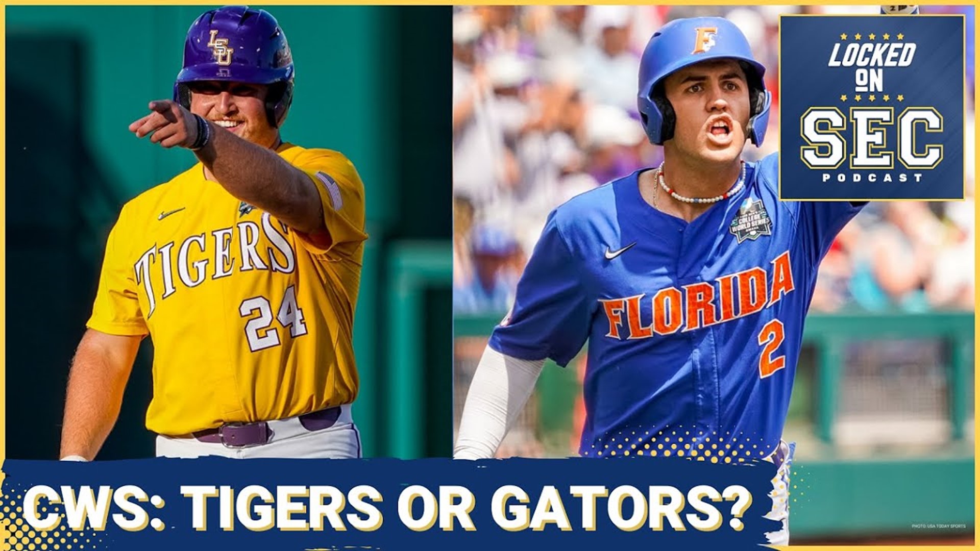The SEC will crown a National Champion tonight out in Omaha – will it be LSU or Florida? We’ll recap the weekend that was in the College World Series as LSU won an i
