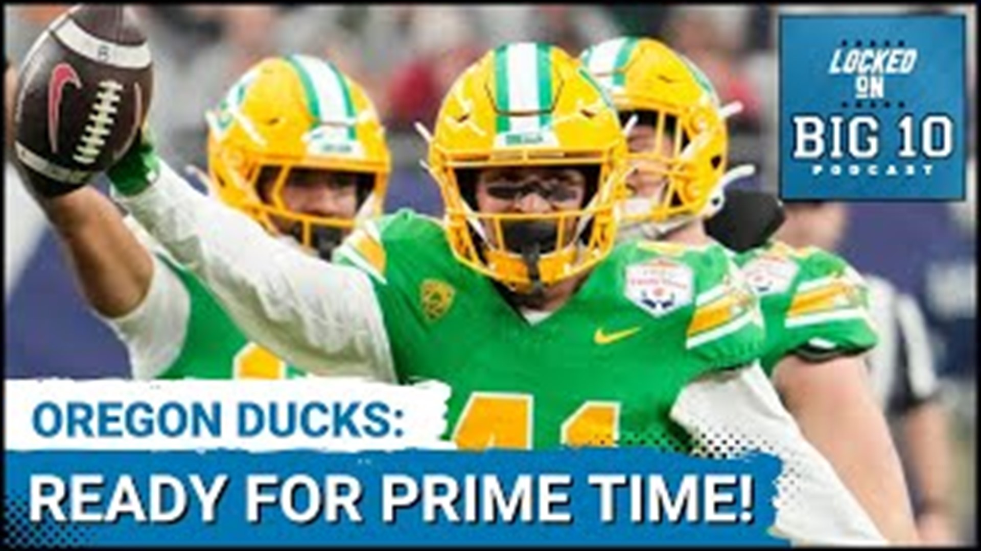 The Oregon Ducks football team is ready to jump to the Big 10.  Dan Lanning and his college football team is ready to claim a Big 10 title.