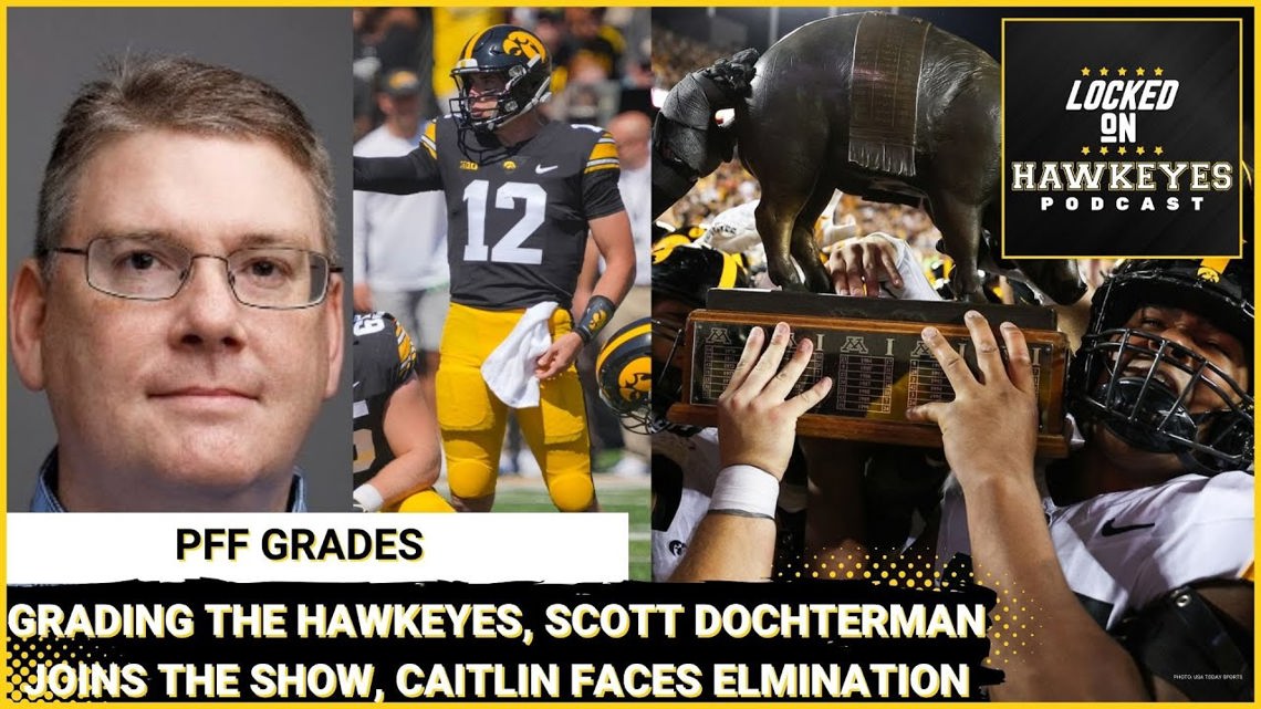 PFF Breakdown Iowa's Win Over Minnesota, plus Scott Dochterman & Caitlin Clark's Elimination
